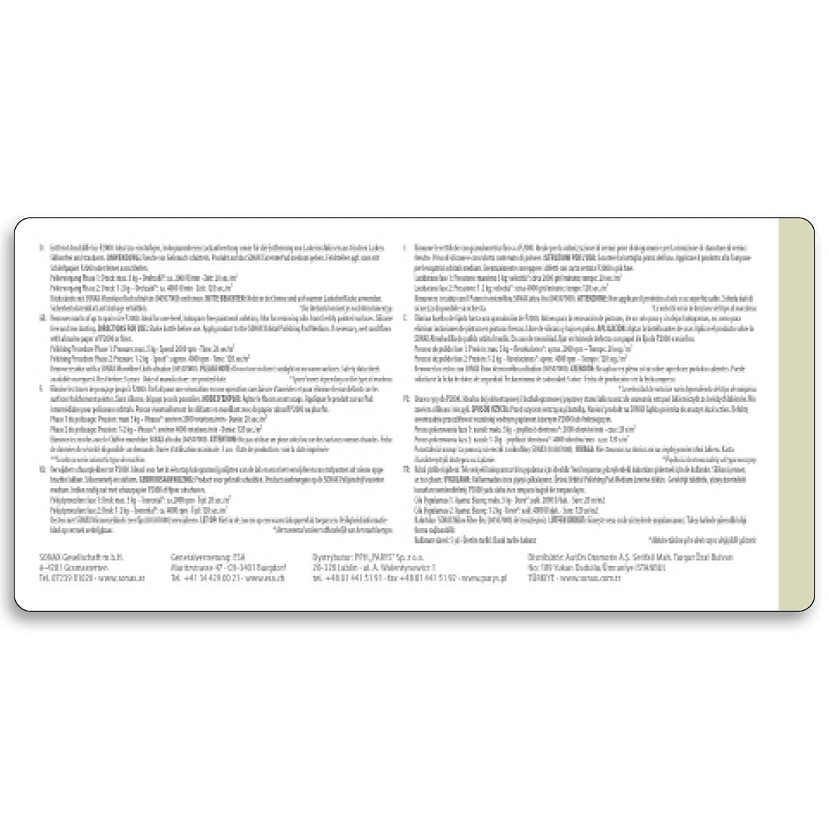 Painting set Sonax 02423000