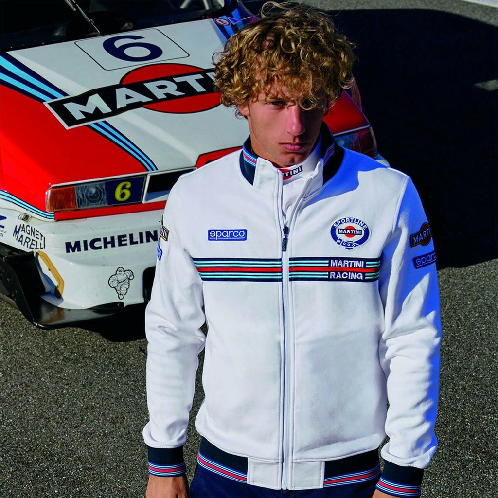 Hoodie Sparco S01278MRBI0XS White XS