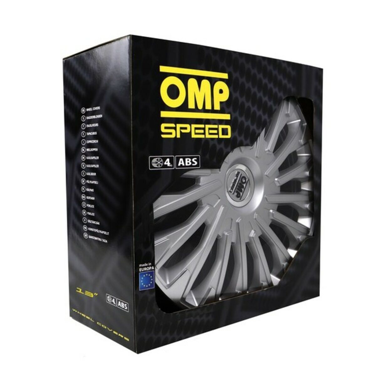 Radkappe OMP Stinger Speed ​​Silber 13" (4 uds)