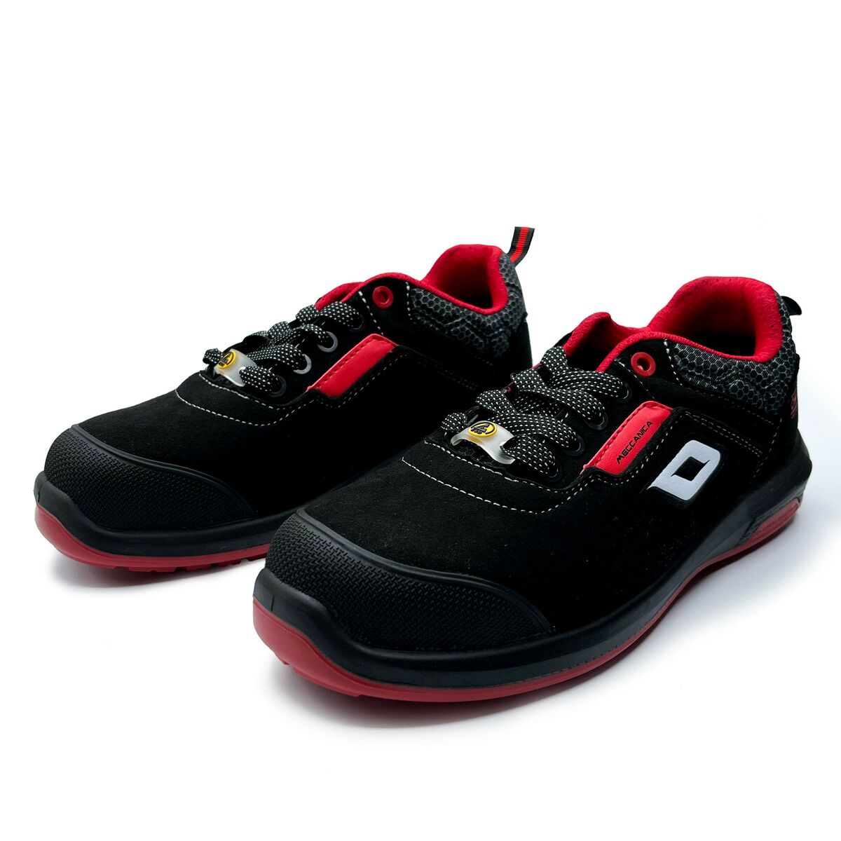 Safety shoes OMP PRO URBAN S3 SRC Black/Red Red (36)